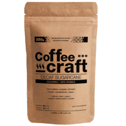 Кава Колумбія без кофеїну Шугаркейн (Colombia Decaf Sugarcane) 1 кг