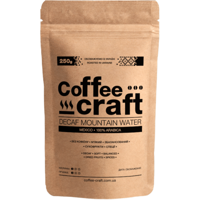 Кофе в зернах Мексика без кофеина (Mexico Decaf)